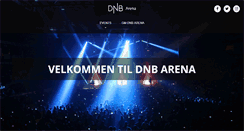 Desktop Screenshot of dnbarena.no